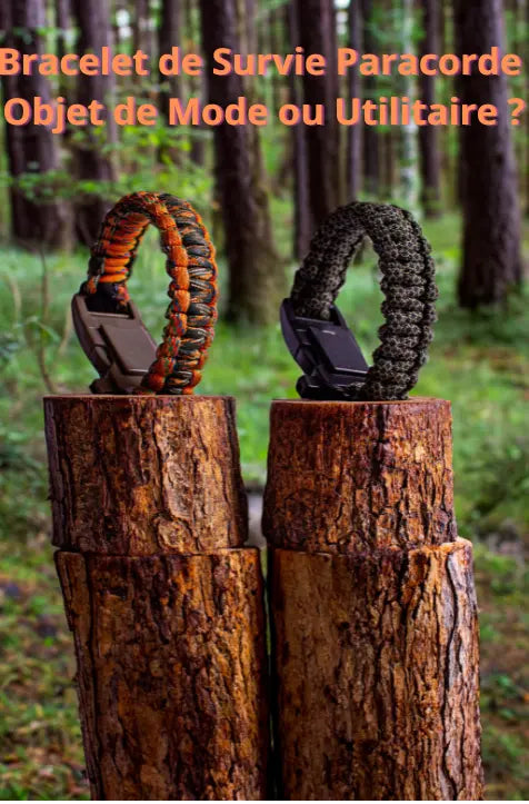 Bracelet de Survie Paracorde : Objet de Mode ou Utilitaire ? - Survie Shop