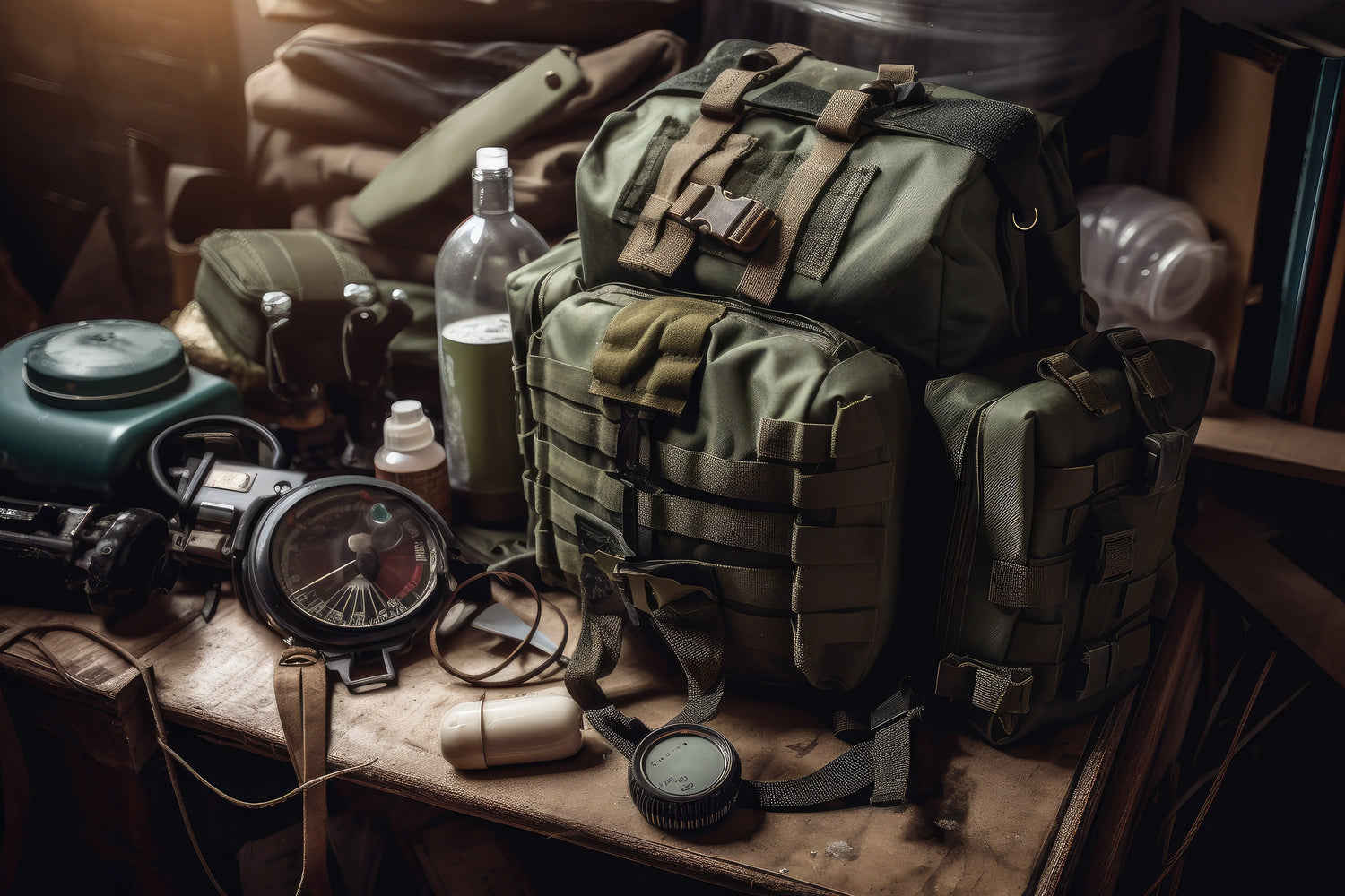 Sacs à dos militaires
