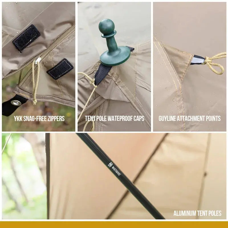 Tente Buschcraft 3/4 Personnes Survie Shop