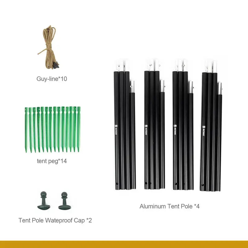 Tente Buschcraft 3/4 Personnes Survie Shop