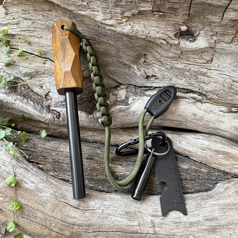 Kit Allume Feu Firesteel Bushcraft – Démarrage Feu Rapide Outdoor & Survie