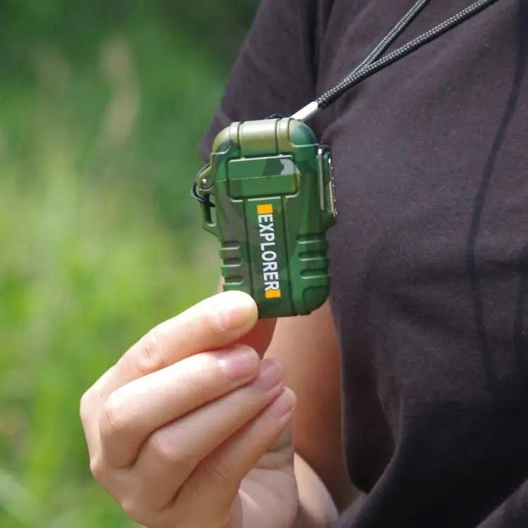 BRIQUET USB Rechargeable Waterproof - Arcs Électriques, Recharge Rapide! - Survie Shop