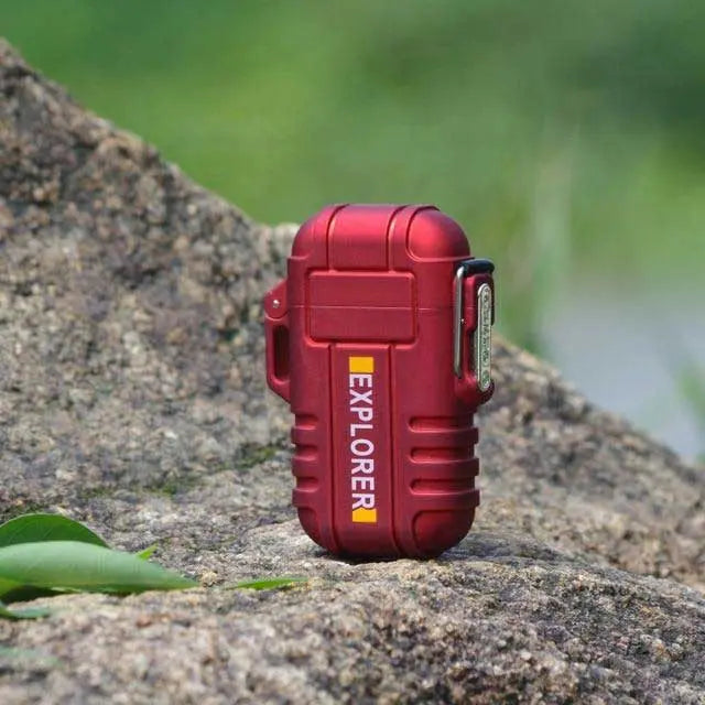 BRIQUET USB Rechargeable Waterproof - Arcs Électriques, Recharge Rapide! - Survie Shop