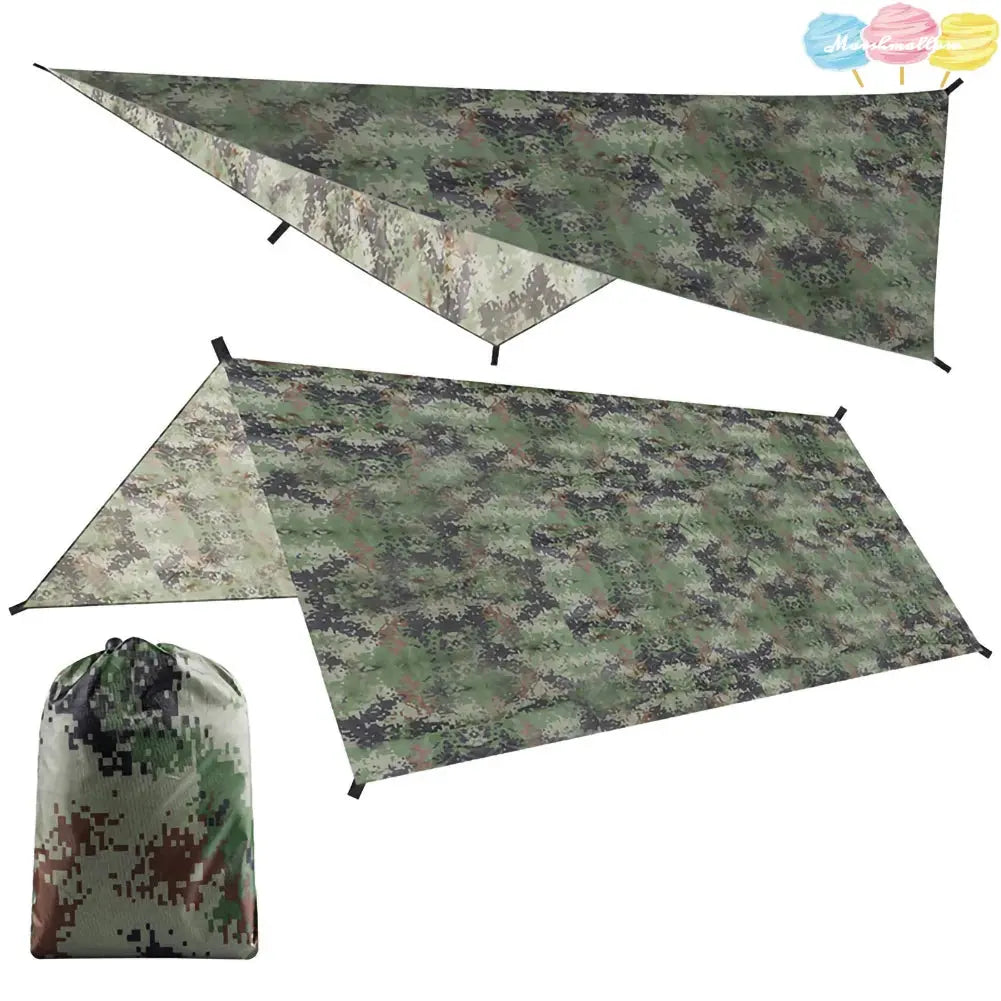 Bâche de survie ultralégère 100x145cm Imperméable & Portable - Survie Shop