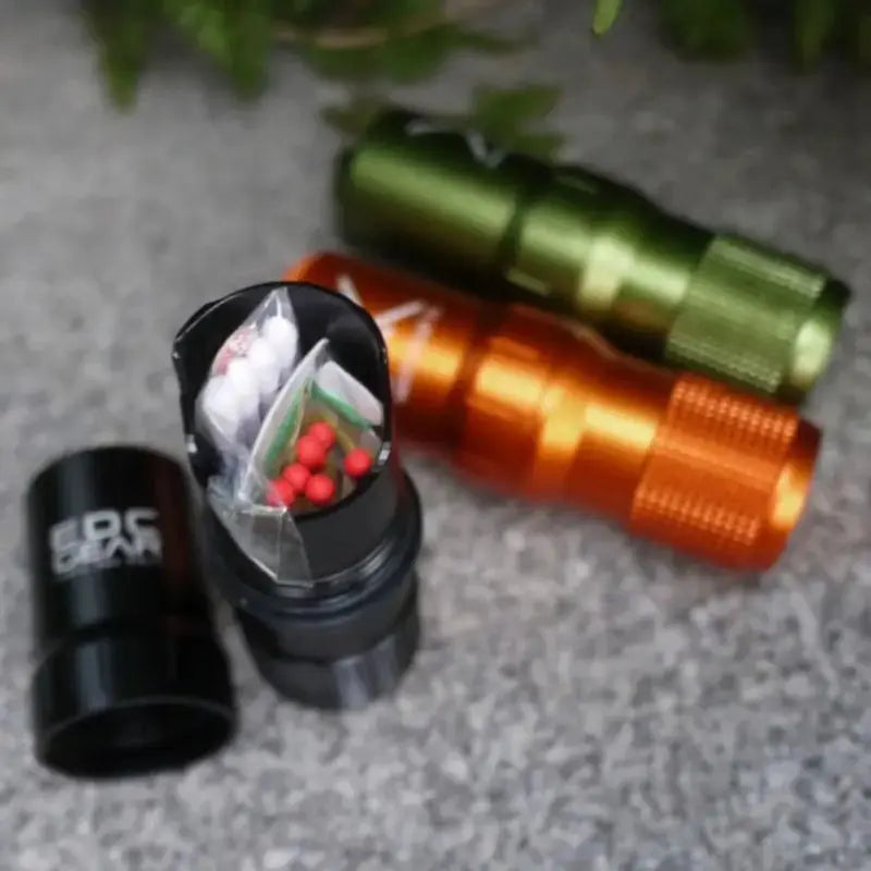 Boîte étanche pour capsule EDC Rangement Survie Imperméable Portable - Survie Shop