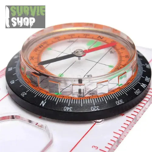 Boussole Militaire Luminescente Haute Précision Waterproof - Survie Shop