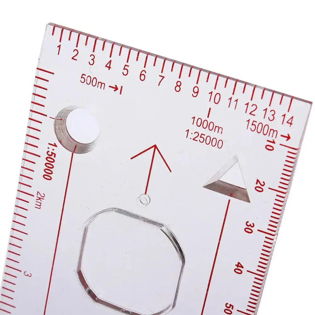 Boussole Militaire Luminescente Haute Précision Waterproof - Survie Shop