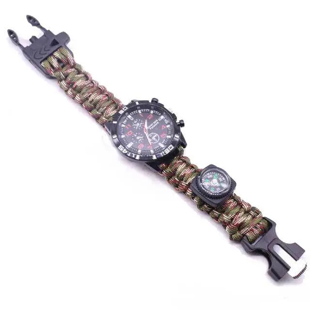 Bracelet Paracorde  Avec Montre - Survie Shop