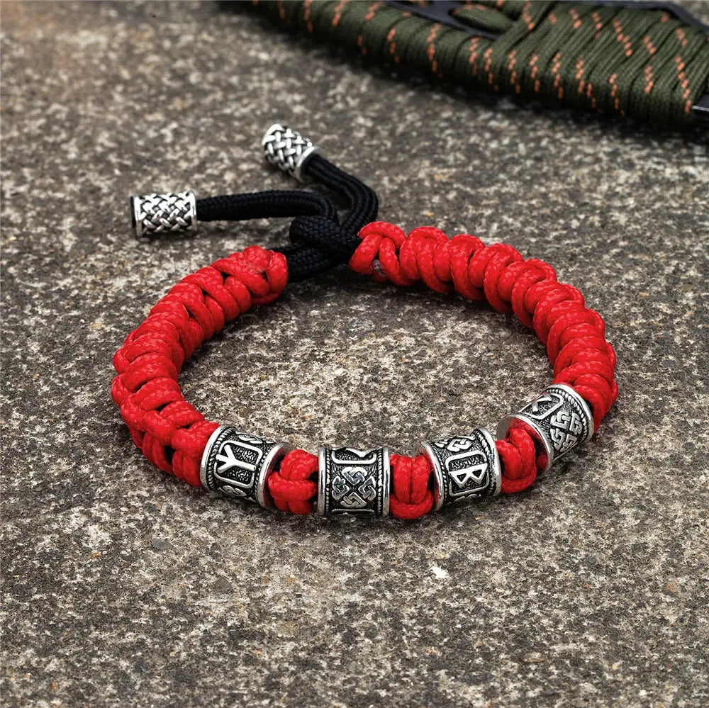 Bracelet Paracorde Runes Viking - Survie Shop