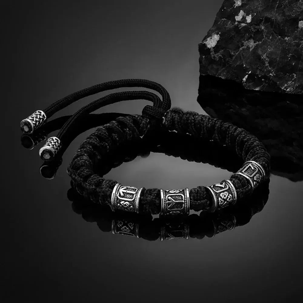 Bracelet Paracorde Runes Viking Survie Shop