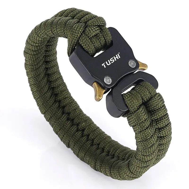 Bracelet Paracorde Survie Boucle Rapide Cobra Alliage - Survie Shop