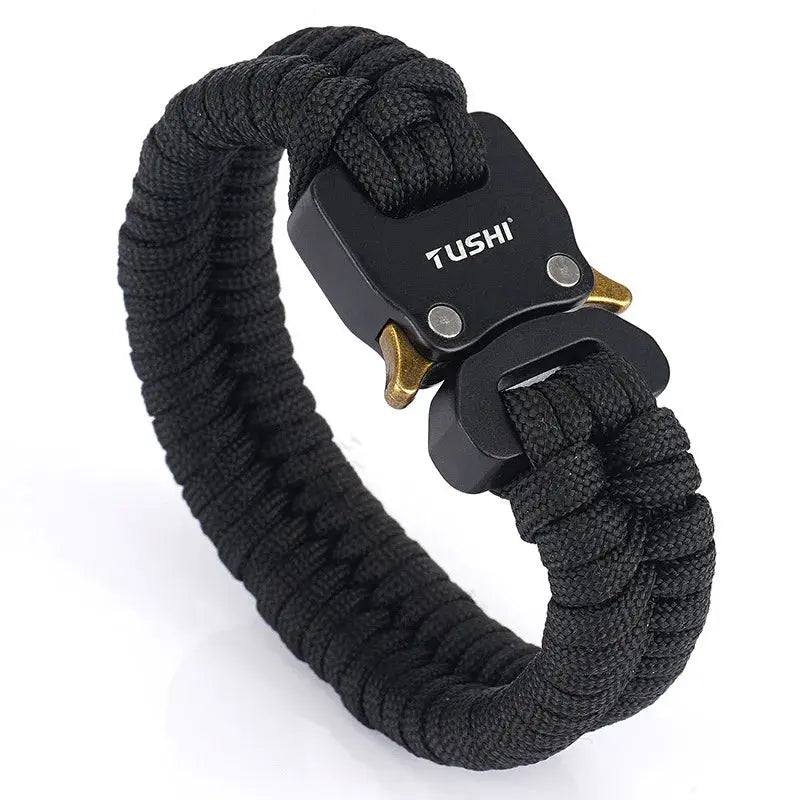 Bracelet Paracorde Survie Boucle Rapide Cobra Alliage - Survie Shop