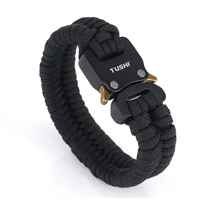 Bracelet Paracorde Survie Boucle Rapide Cobra Alliage - Survie Shop