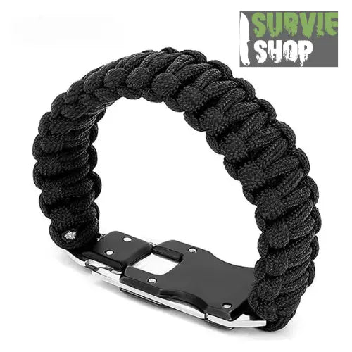 Bracelet Paracorde de survie multifonctions - Survie Shop