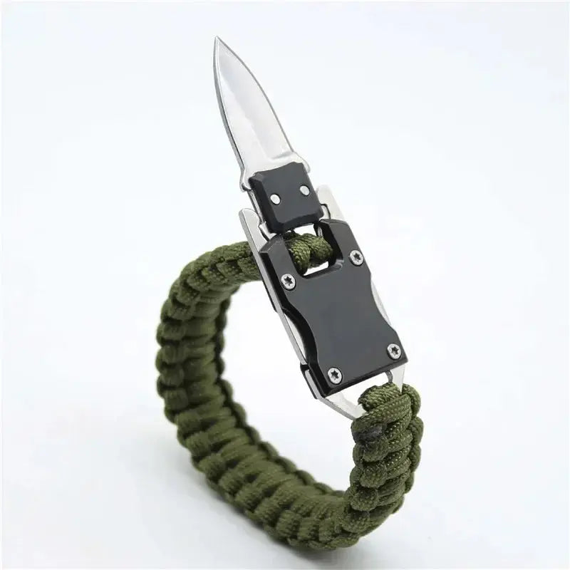 Bracelet Paracorde de survie multifonctions - Survie Shop