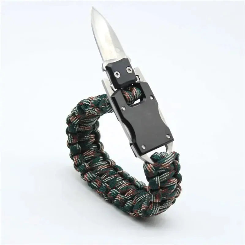 Bracelet Paracorde de survie multifonctions - Survie Shop