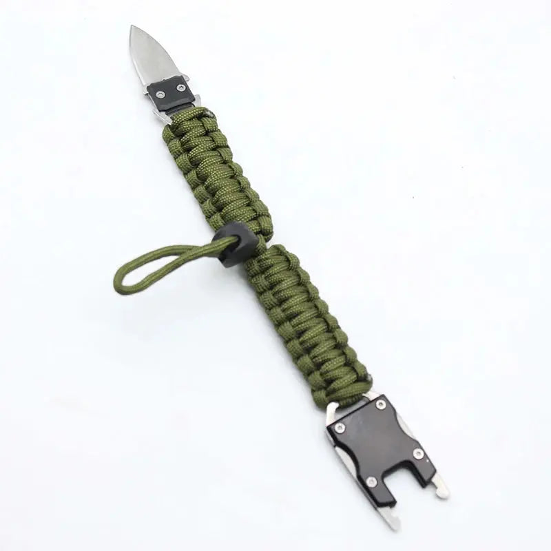 Bracelet Paracorde de survie multifonctions - Survie Shop