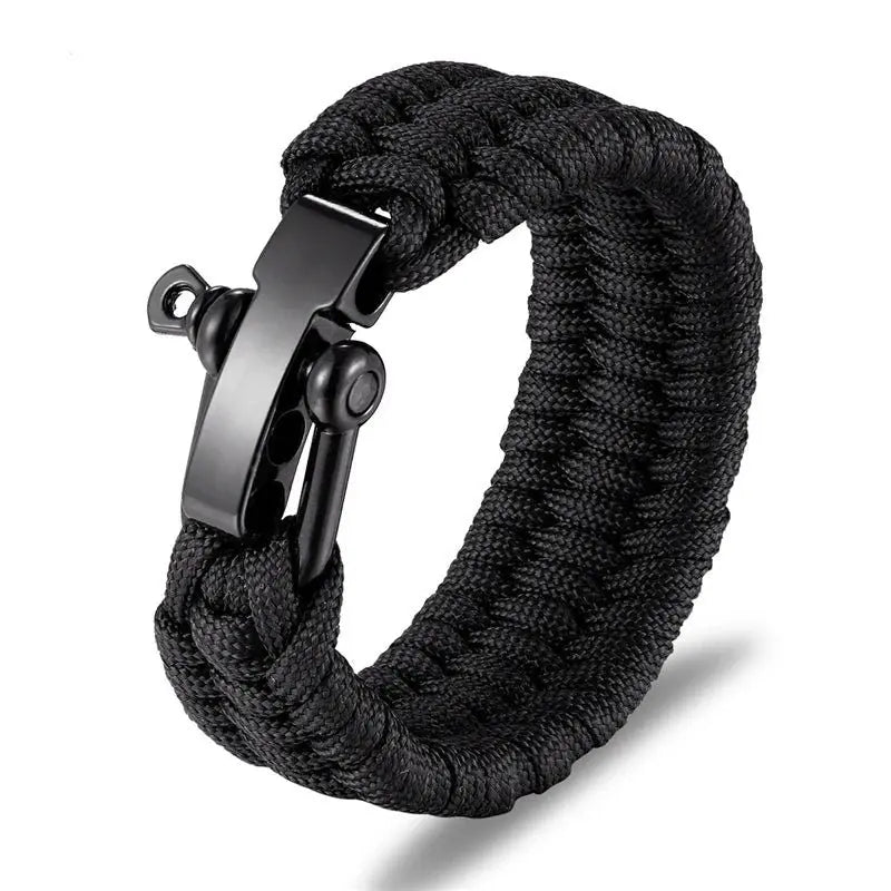 Bracelet de Survie Paracorde avec Boucle en Acier Etsy
