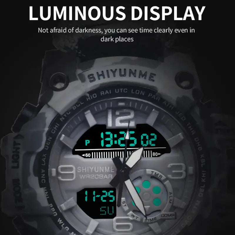 Bracelet de Survie avec montre - Camouflage Survie Shop