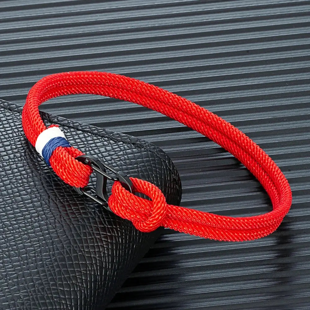 Bracelet en Corde Nautique avec Double Fermoir - Survie Shop