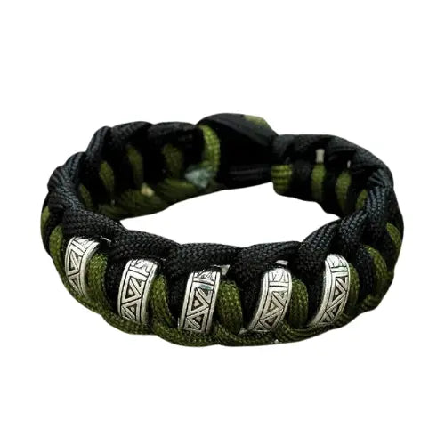 Bracelets Paracorde de Survie Viking Runes Vintage pour Hommes Survie Shop