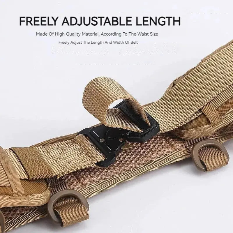 Ceinture Militaire Tactique 7 en 1 avec Système Molle - Survie Shop