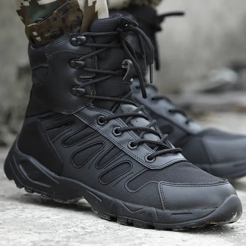 Chaussure militaire - Noir Survie Shop