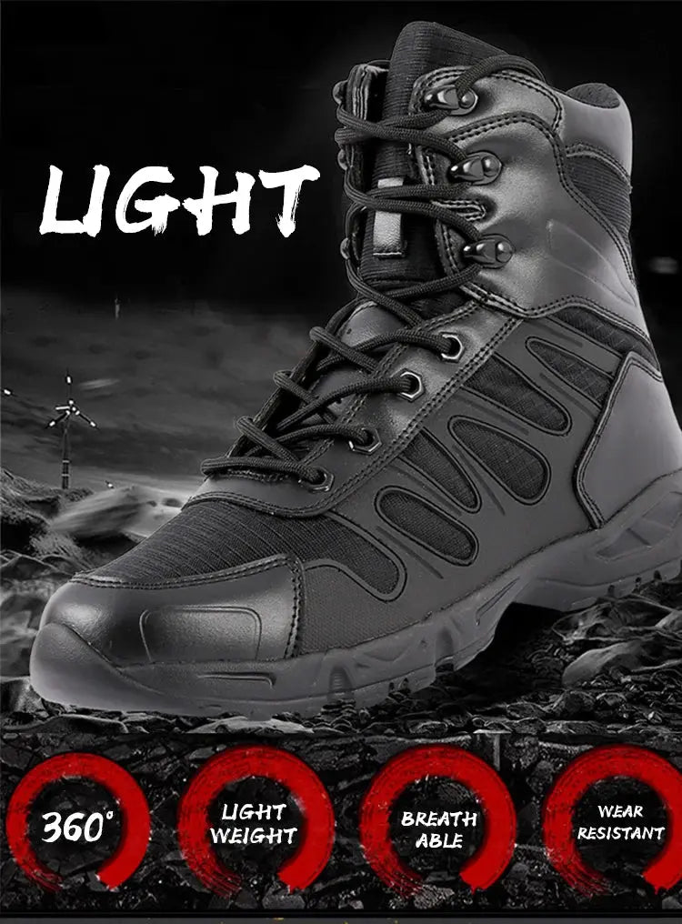 Chaussure militaire - Noir - Survie Shop