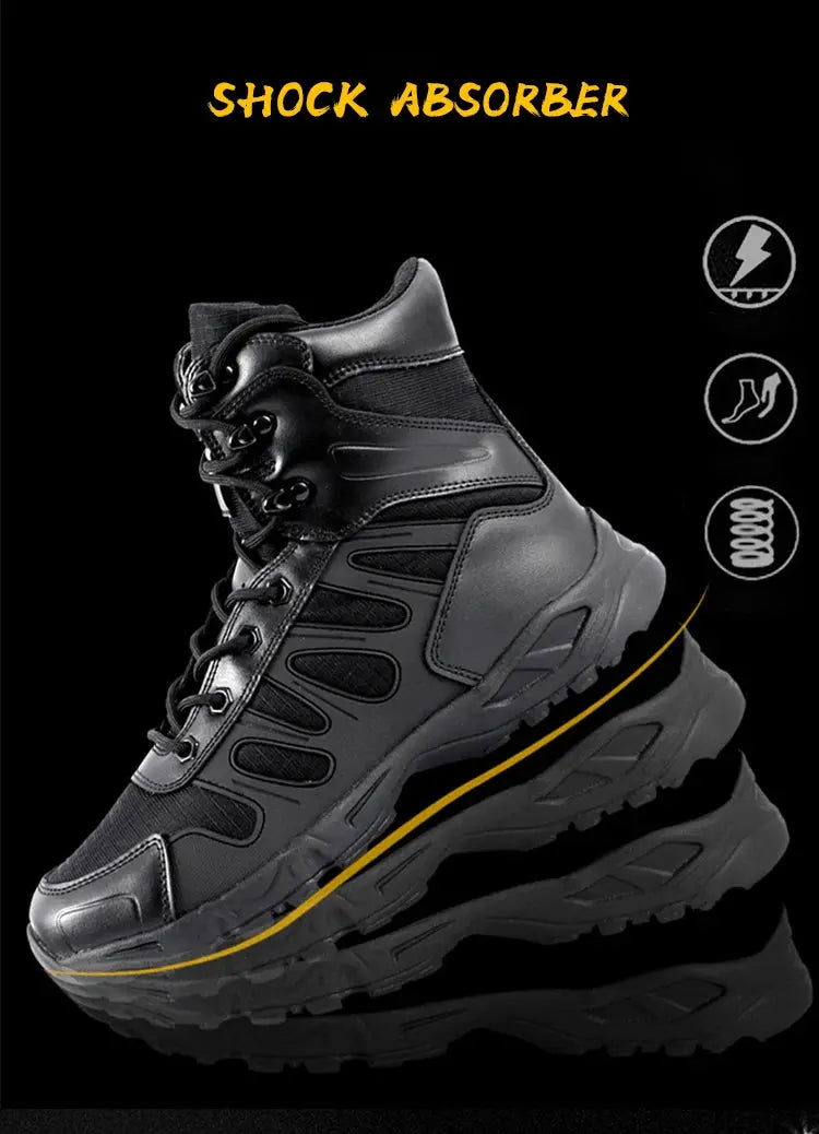 Chaussure militaire - Noir Survie Shop