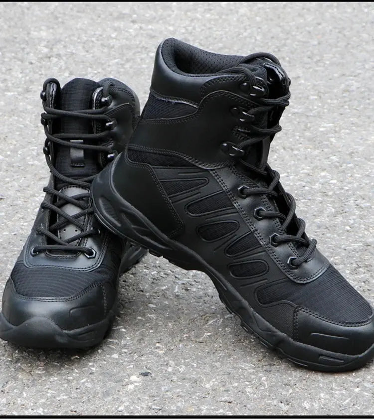Chaussure militaire - Noir Survie Shop