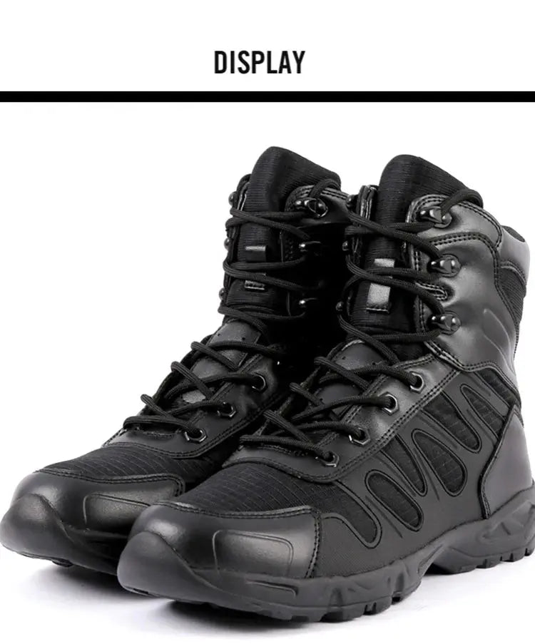 Chaussure militaire - Noir - Survie Shop
