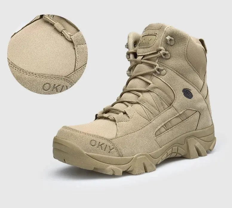 Chaussure militaire tactique - Imperméable & Robuste Pour Aventures Extérieures - Survie Shop