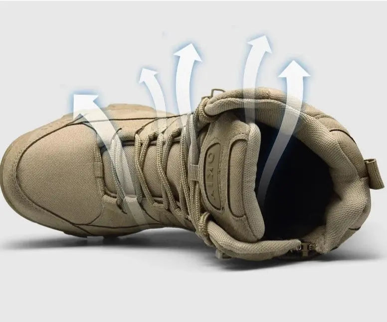 Chaussure militaire tactique - Imperméable & Robuste Pour Aventures Extérieures - Survie Shop