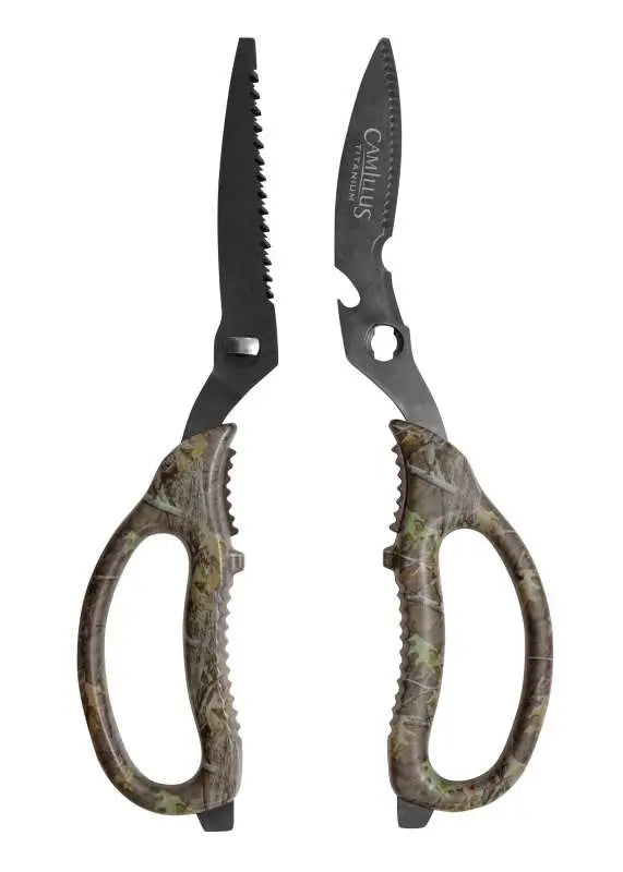 Ciseaux multifonctions outdoor Camillus 8-en-1 – Scie & outils – Camping, chasse, survie