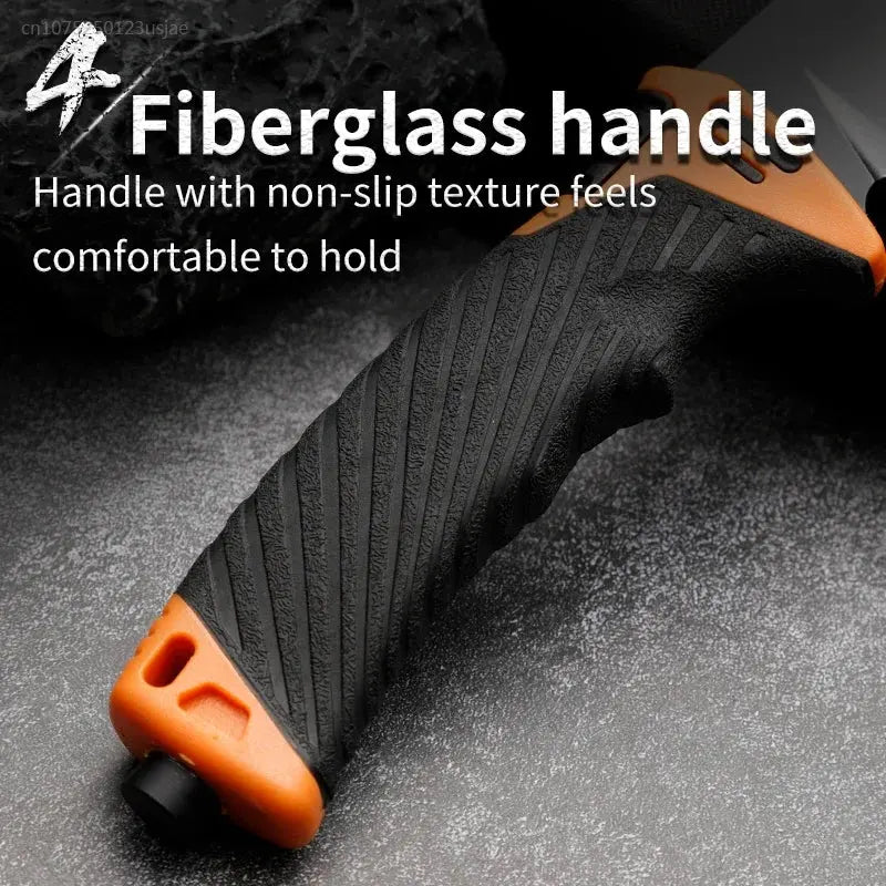 Couteau Bushcraft lame fixe avec Lame Acier Inoxydable 9,8 cm - Survie Shop