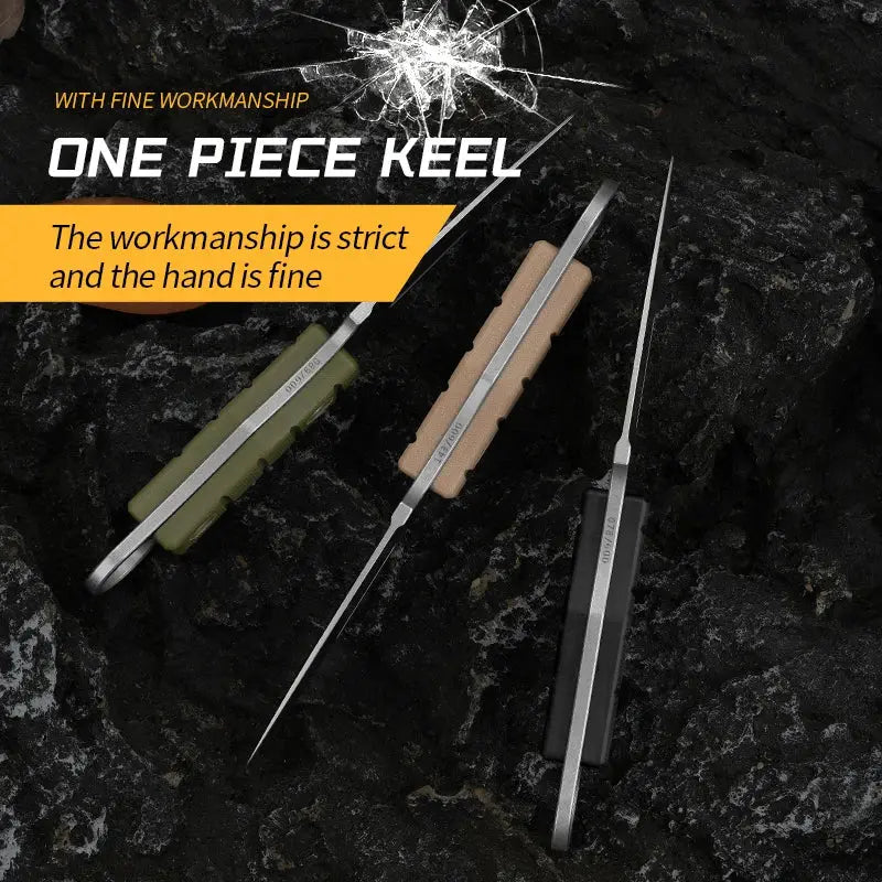 Couteau Fixe avec Fourreau en Acier Inoxydable Haute Qualité - Survie Shop