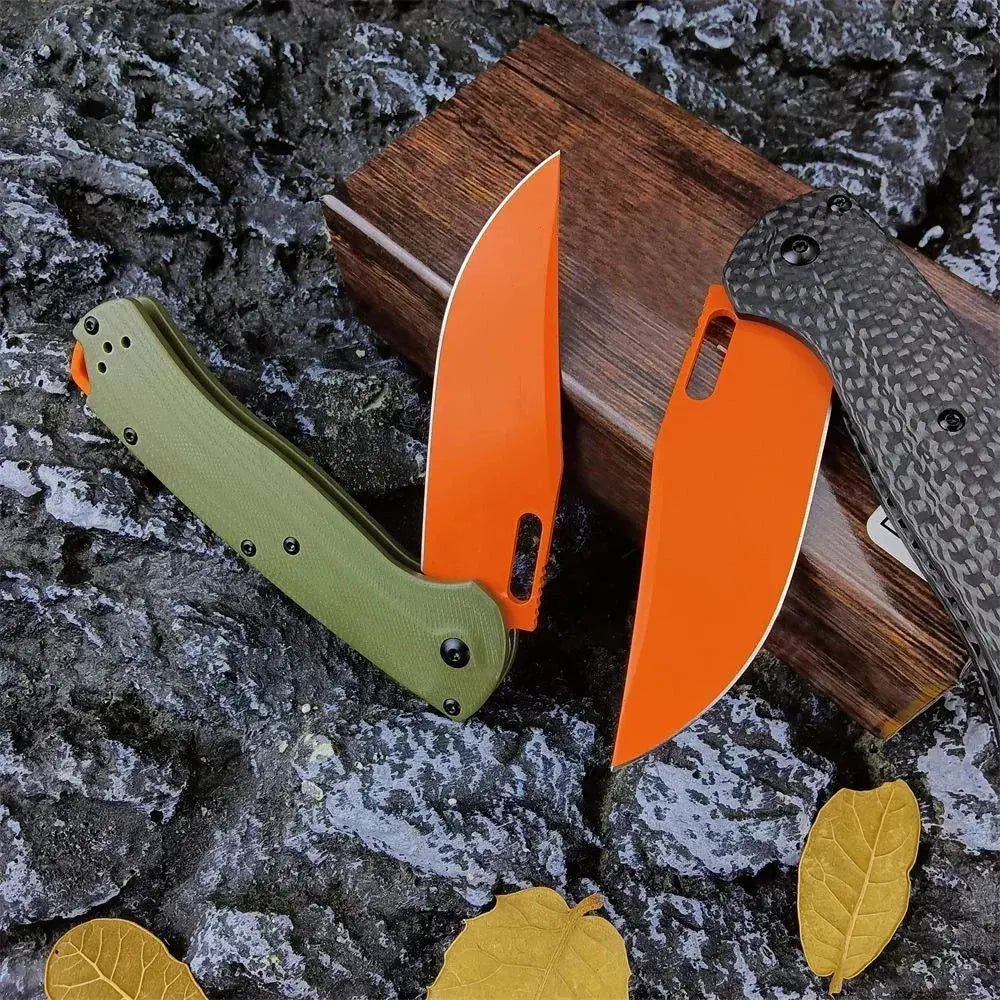 Couteau Honey Badger edc manche Carbone Survie Shop