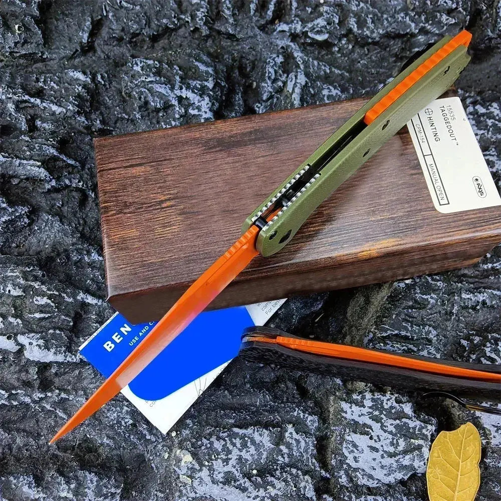 Couteau Honey Badger edc manche Carbone Survie Shop