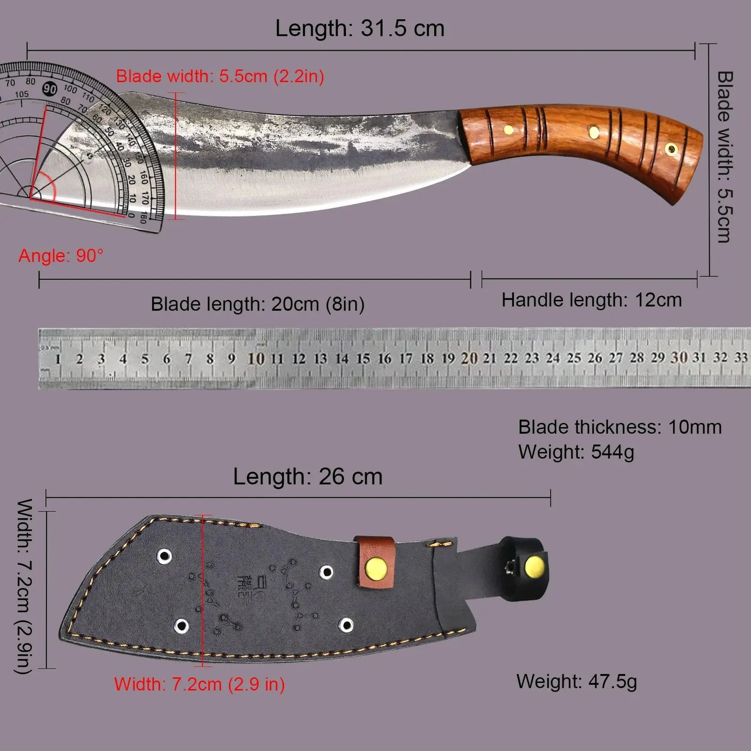 Couteau Japonais Survie Shop