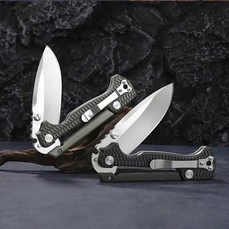 Couteau Pliant Honey Badger EDC Résistant Haut de Gamme en Acier Inoxydable - Survie Shop