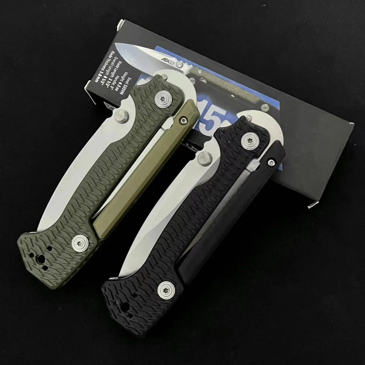 Couteau Pliant Honey Badger EDC Résistant Haut de Gamme en Acier Inoxydable - Survie Shop