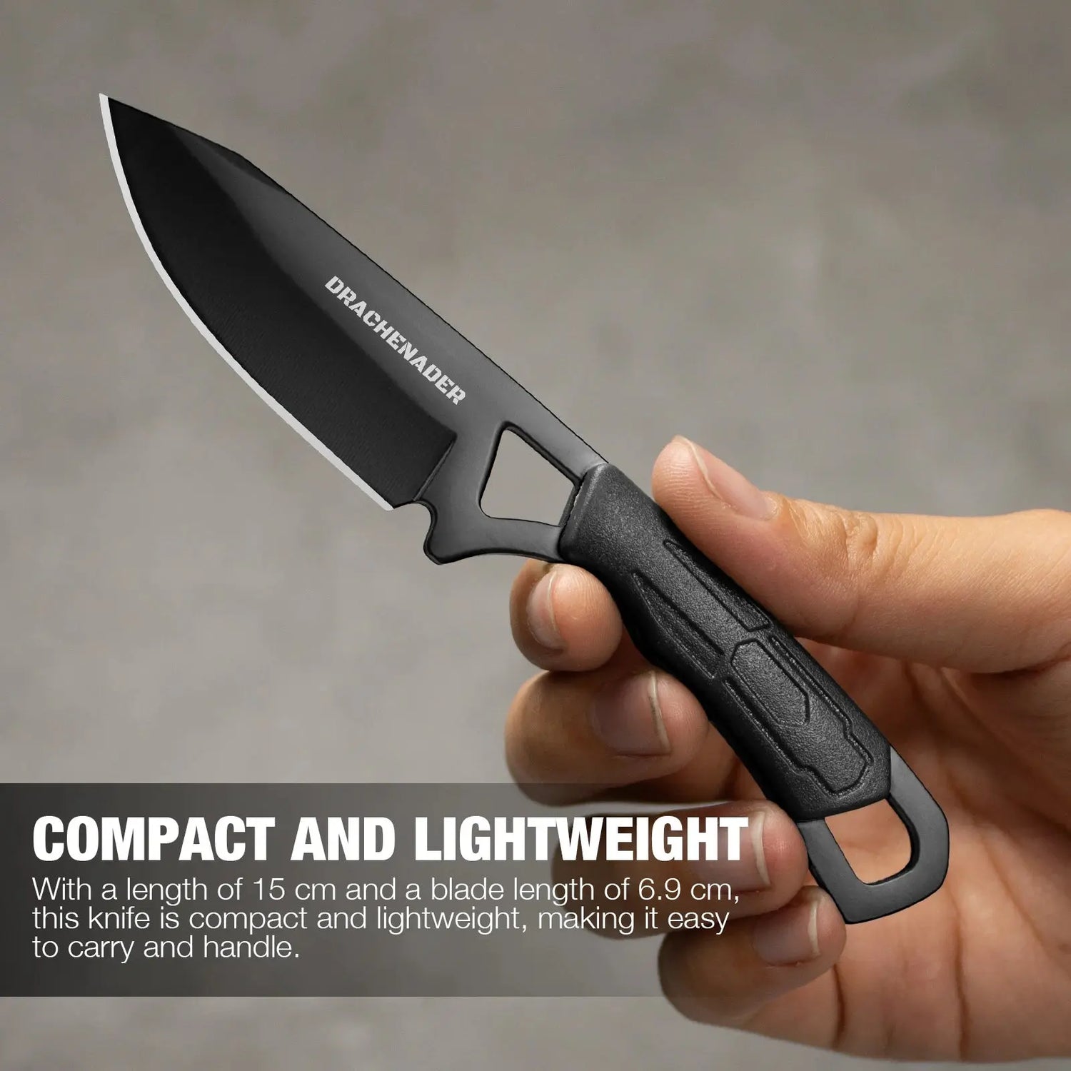 Couteau Tactique Tour de Cou et Petite Lame Fixe EDC - Survie Shop