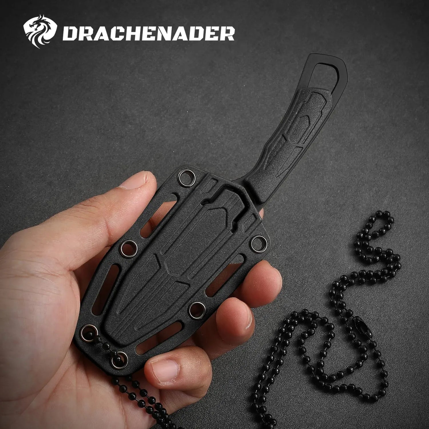 Couteau Tactique Tour de Cou et Petite Lame Fixe EDC - Survie Shop