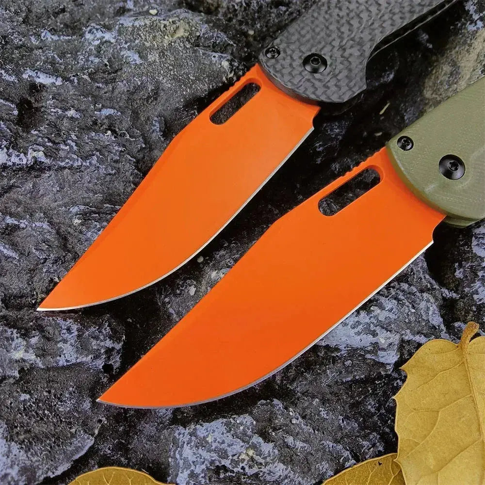 Couteau d'extérieur edc manche Carbone - Survie Shop