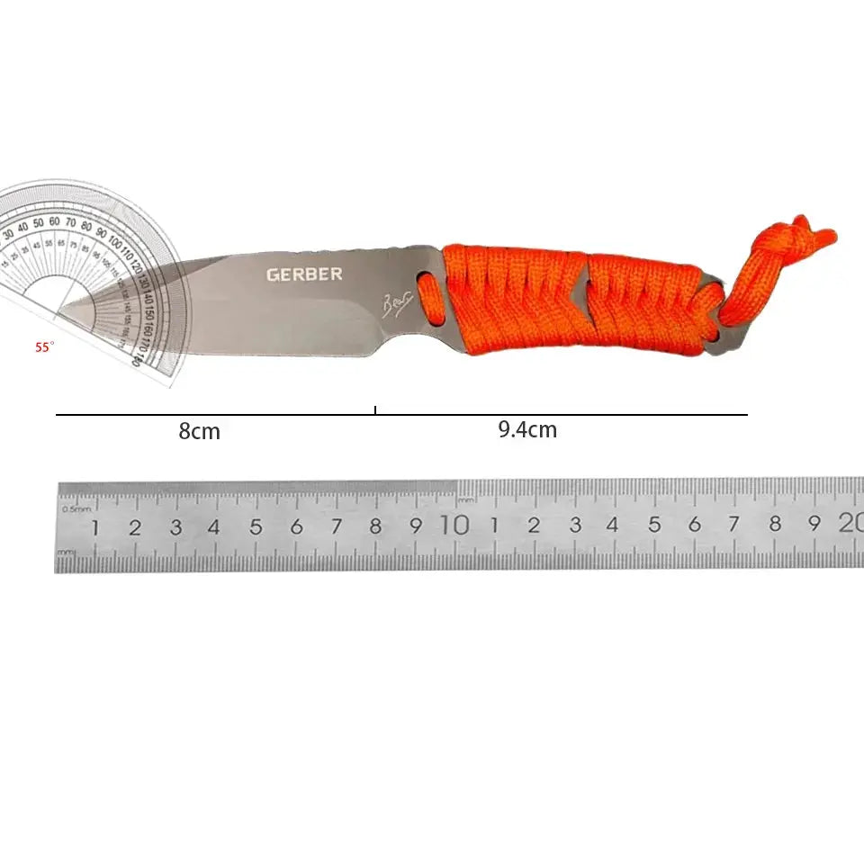 Couteau de Poche Gerber BG EDC en Acier Inoxydable - Polyvalent et Durable - Survie Shop