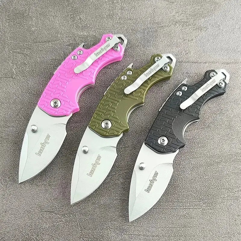 Couteau de Poche Kershaw EDC Polyvalent en Acier Inoxydable - Survie Shop