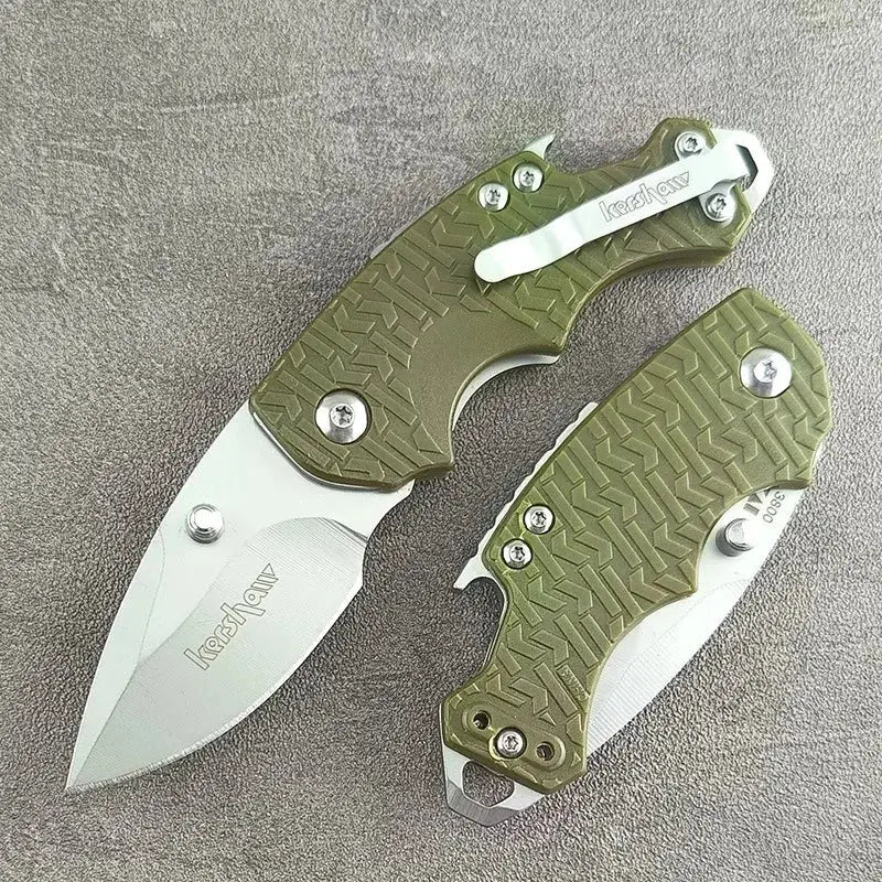 Couteau de Poche Kershaw EDC Polyvalent en Acier Inoxydable - Survie Shop
