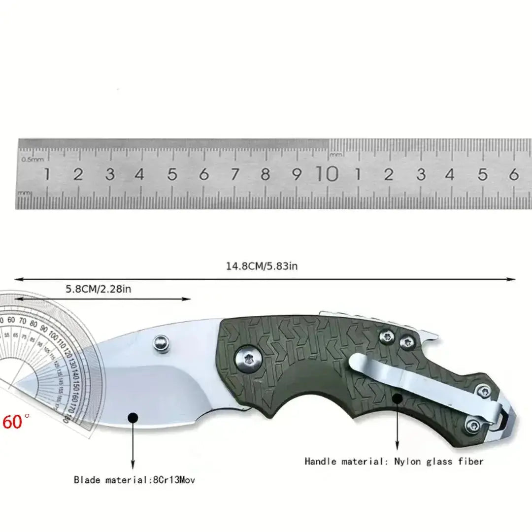 Couteau de Poche Kershaw EDC Polyvalent en Acier Inoxydable - Survie Shop