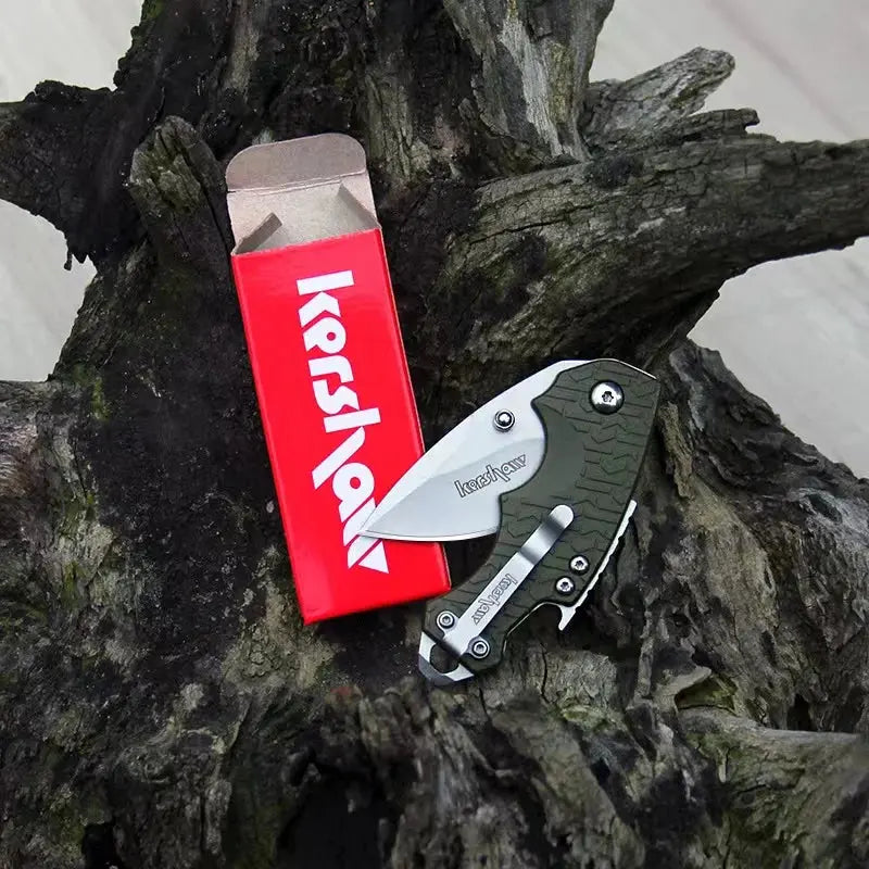 Couteau de Poche Kershaw EDC Polyvalent en Acier Inoxydable - Survie Shop