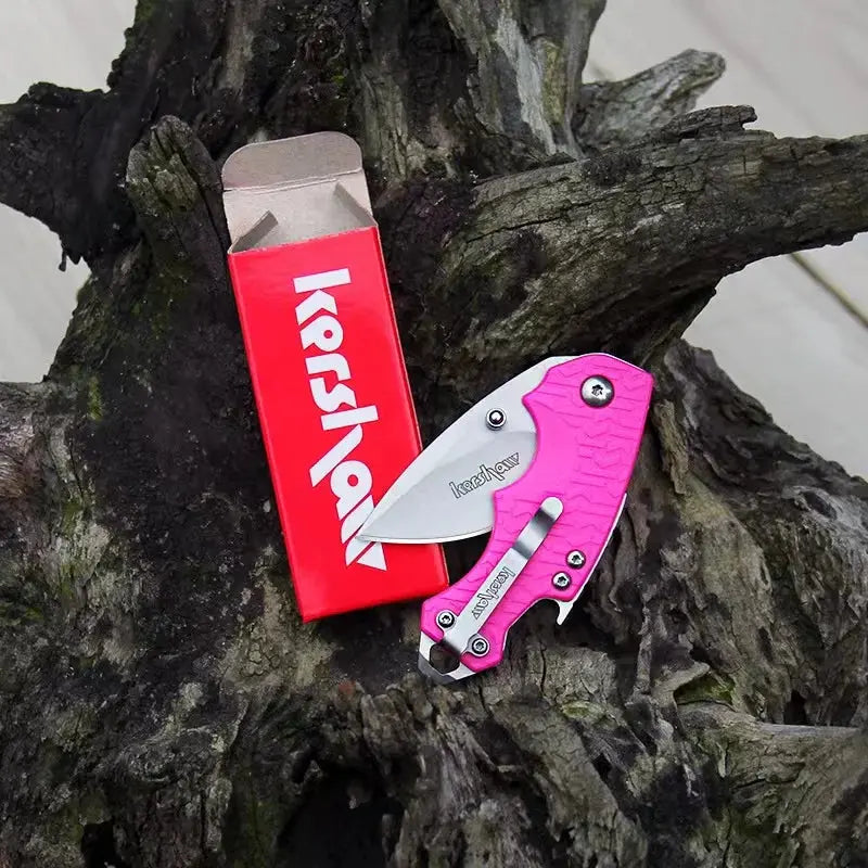 Couteau de Poche Kershaw EDC Polyvalent en Acier Inoxydable - Survie Shop